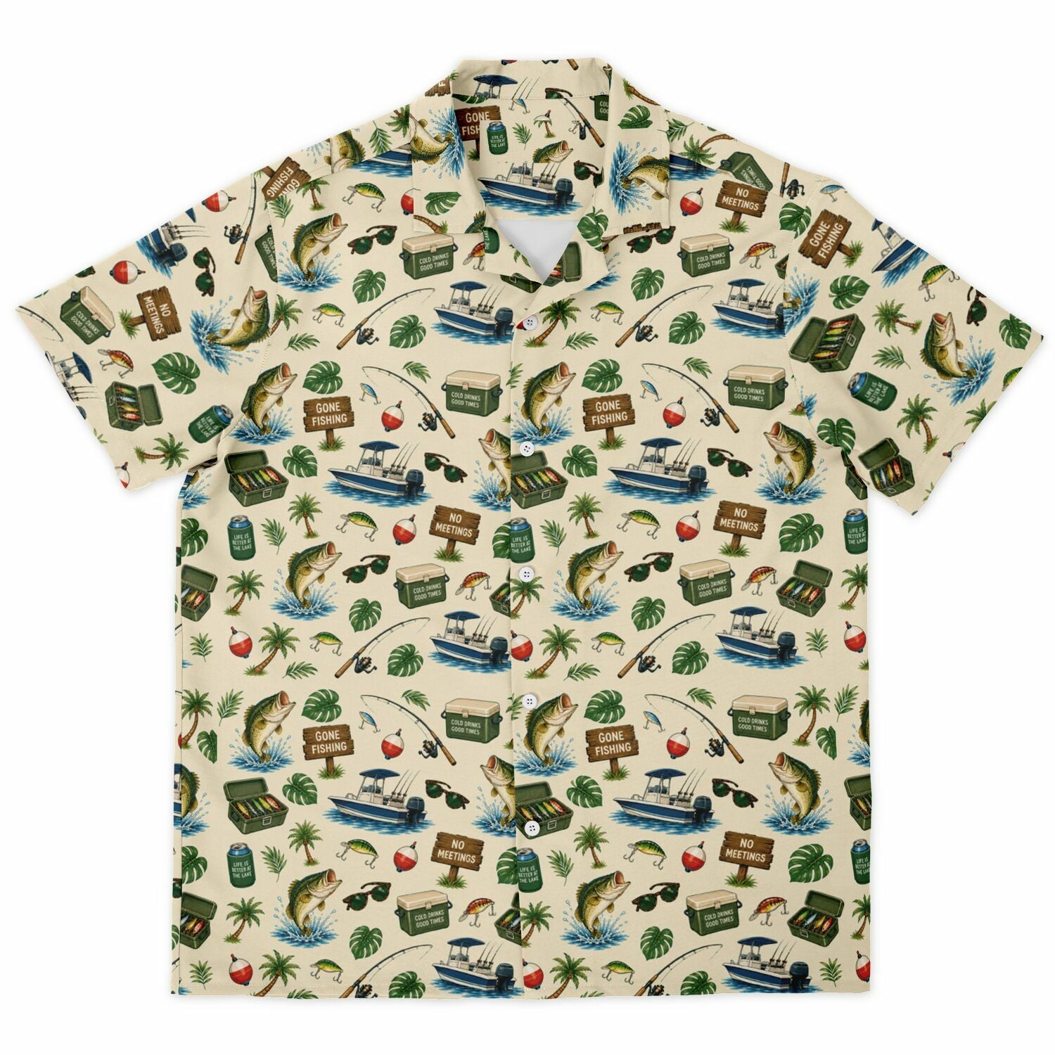 Retirement Uniform: Fish & Chill Shirt